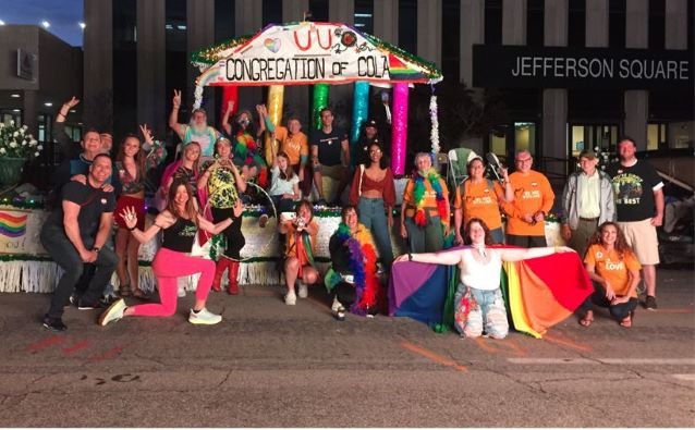 UUCC Pride Parade Float 2021